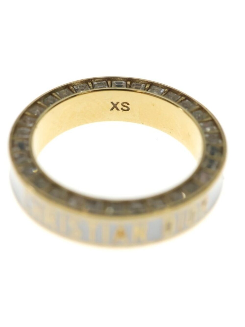 Dior Nightcode Ring Rhinestone White Gold - Picture 5 of 8